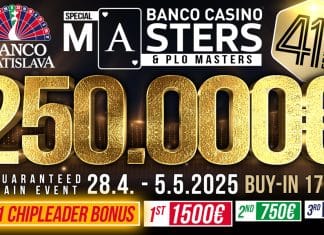 Blog Live Banco Masters: il grande poker si gioca a Bratislava! Banco Casino Masters