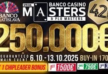 Cash game e poker festival: 30 giorni da urlo al Banco Casino di Bratislava banco casino