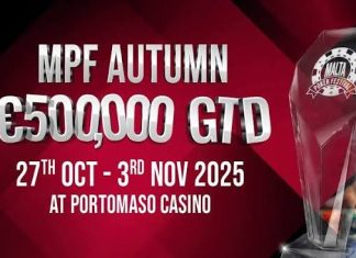 Blog Malta Poker Festival Autumn Edition, il Portomaso si accende di nuovo!