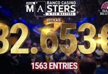 Banco Casino Masters, oltre 1.500 entries per un montepremi da urlo banco casino masters