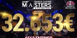 Banco Casino Masters, oltre 1.500 entries per un montepremi da urlo banco casino masters