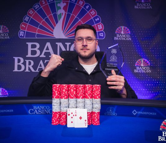 Slovak Poker Open: trionfo per Hillinger, Sannicola chiude sesto slovak poker open