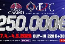 Euro Poker Championship, il Banco Casino si prepara per un evento da sogno