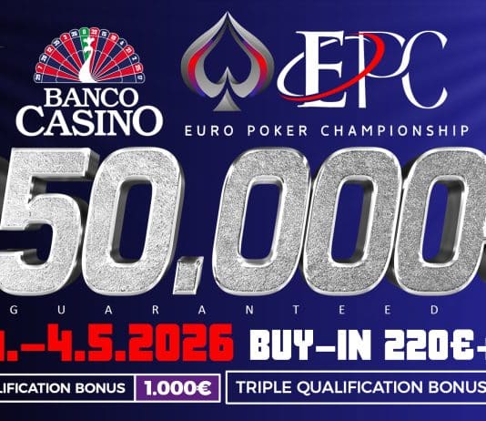 Euro Poker Championship, scatta lo show al Banco Casino!