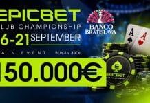 Epicbet Club Championship, un altro grande evento in arrivo a Bratislava EPICBET CLUB CHAMPIONSHIP