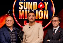 Sunday Million Live, deal a tre ma trionfa Santoprete sunday million live